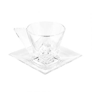 Fusion Cappuccino kopp, glas, 20cl, 2-pack