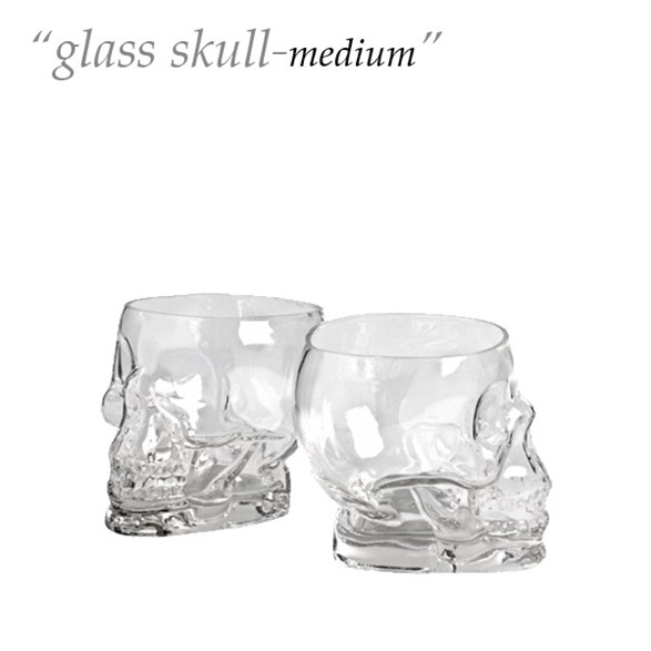 Tiki glass SKULL - medium, 700ml