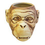 Monkey Tiki Mugg, 55 cl