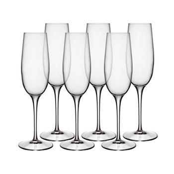 Luigi Bormioli Palace Champagneglas 23,8 cm 23,5 cl 6 st Klar