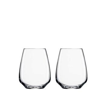 Luigi Bormioli LB Atelier Vattenglas/vitvinsglas 10,5 cm 40 cl 2 st Klar