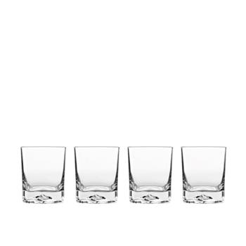 Luigi Bormioli Strauss Rocks Vattenglas/whiskyglas 10,2 cm 40 cl 4 st Klar