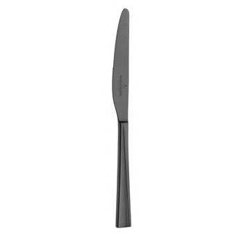 Monterey PVD Svart Bordskniv, solid, kromstål, 232 mm