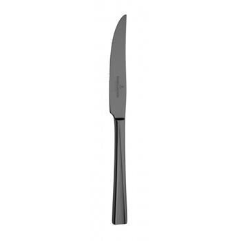 Monterey PVD Svart Stekkniv, solid, kromstål, 221 mm
