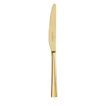 Monterey PVD Guld Bordskniv, solid, kromstål, 232 mm