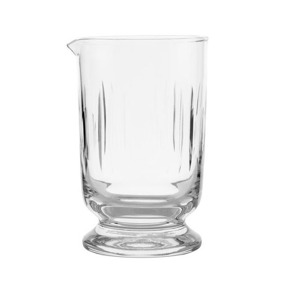 Hand-Cut Mixing Glass Patterned, 65cl