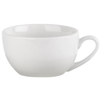 Simply skålformad kopp, vit, 44cl, 6st/fp