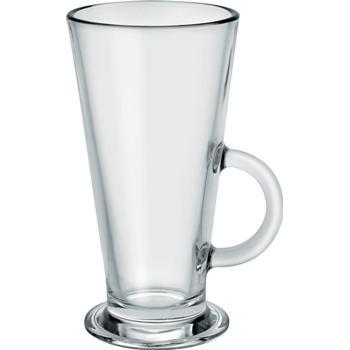 Latte glas, konisk, 28cl, 12st/fp