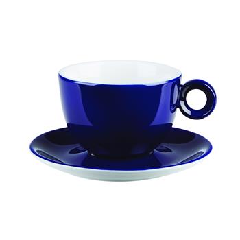 Skålformad kopp, blå, 23cl, 12st/fp
